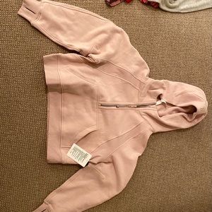 !SOLD! cute oversized lululemon half zip hoodie!